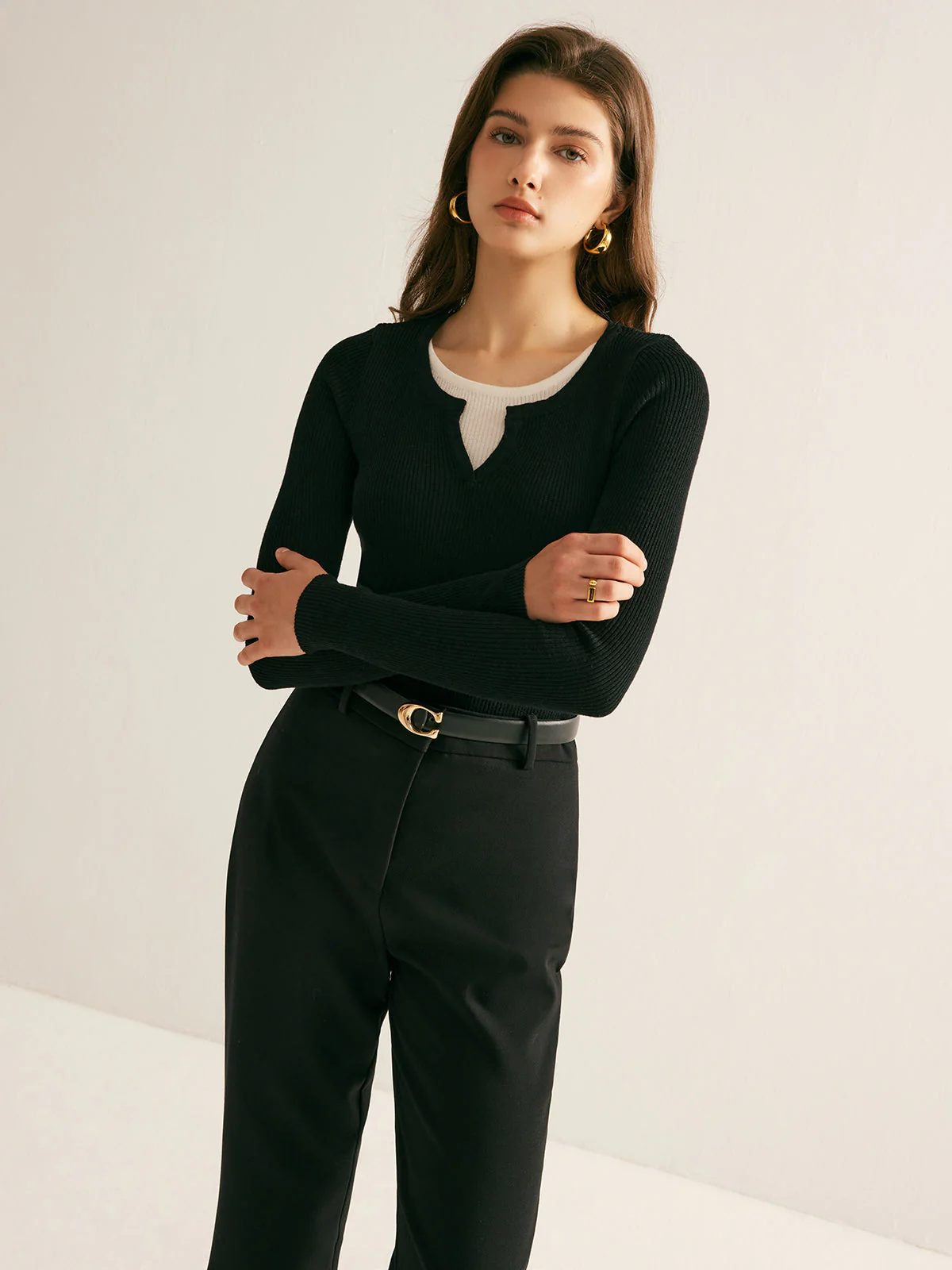 2 in 1 Slim Knit Top - Image 5