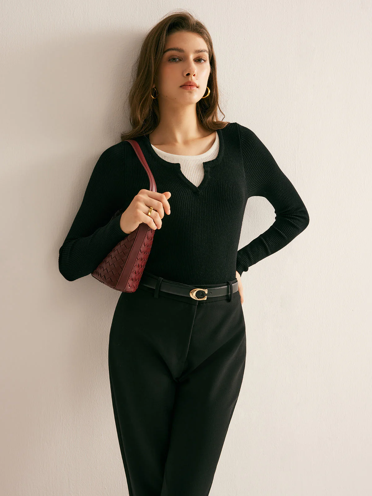 2 in 1 Slim Knit Top - Image 6