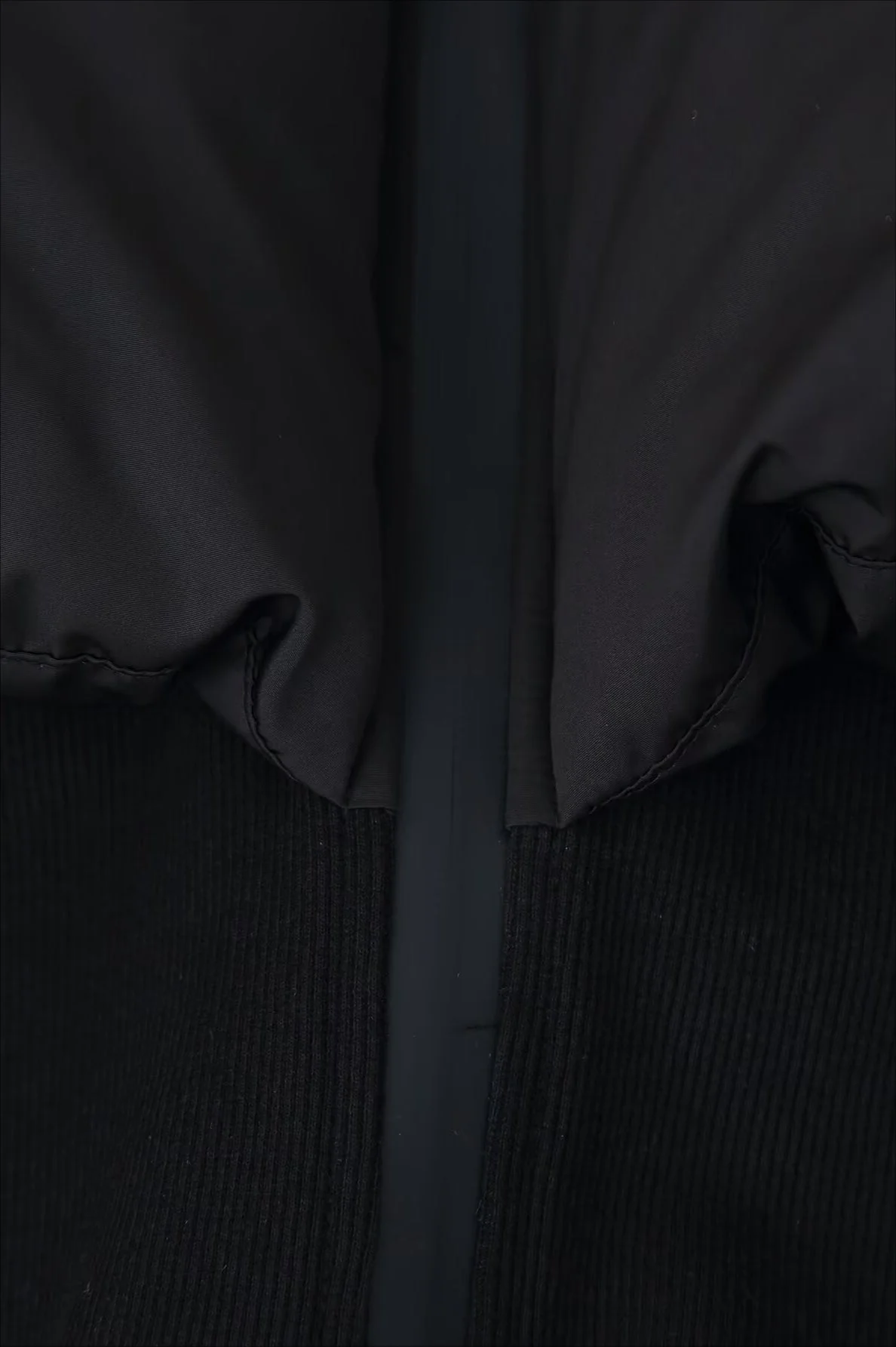 Cropped Patchwork Quilted Puffer Jacket - Image 3