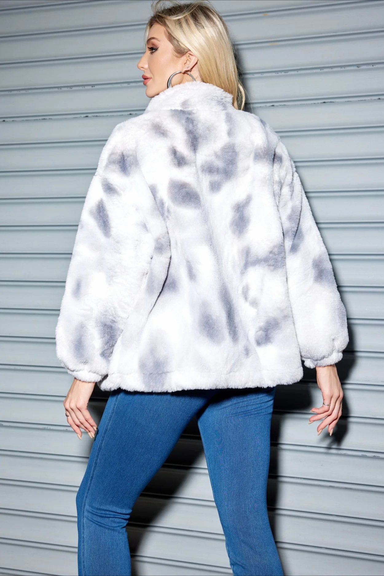 Eco Plush Faux Fur Winter Coat - Image 10