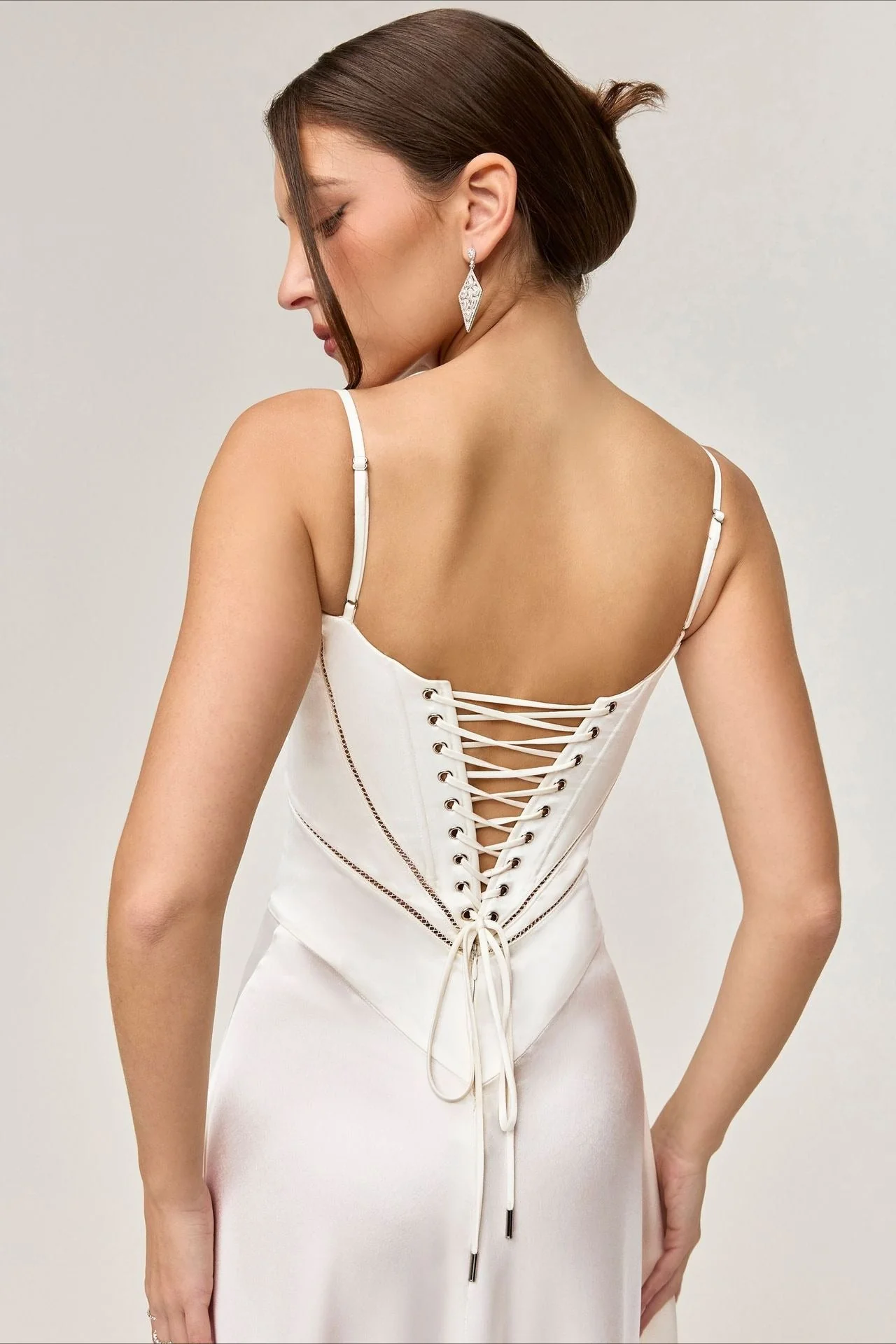 Elegant Cami Backless Maxi Party Dress - Image 17