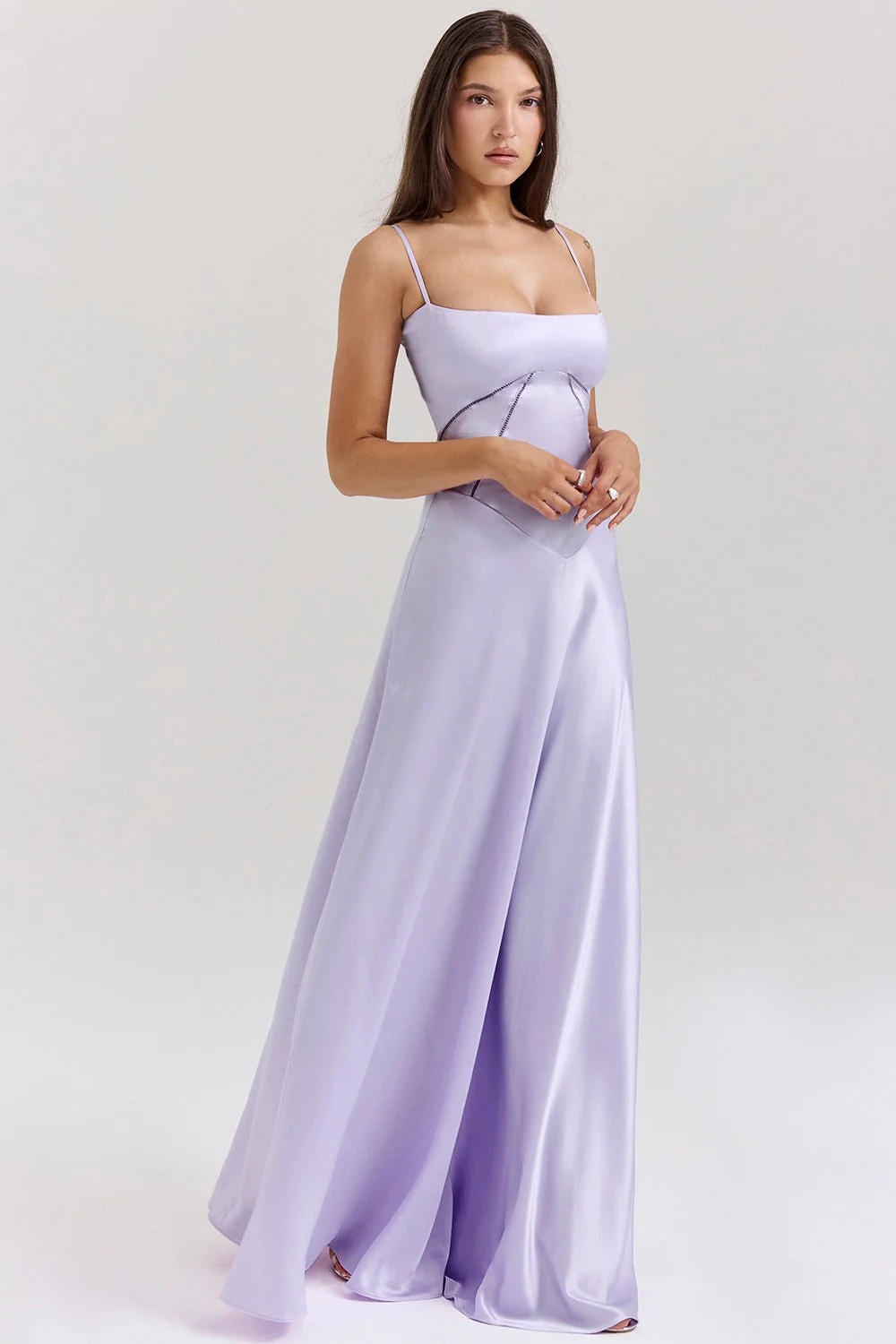 Elegant Cami Backless Maxi Party Dress - Image 18