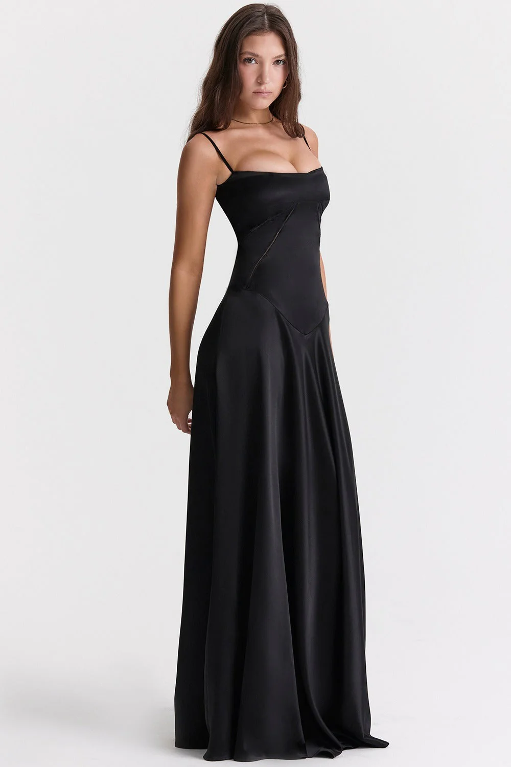 Elegant Cami Backless Maxi Party Dress - Image 5