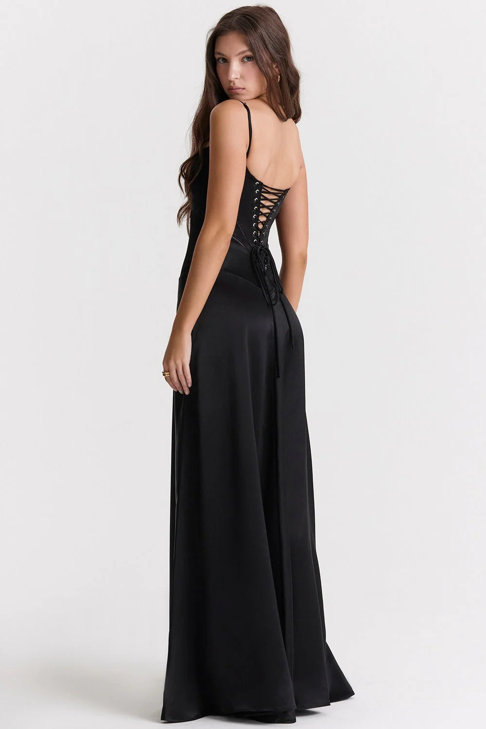 Elegant Cami Backless Maxi Party Dress - Image 6