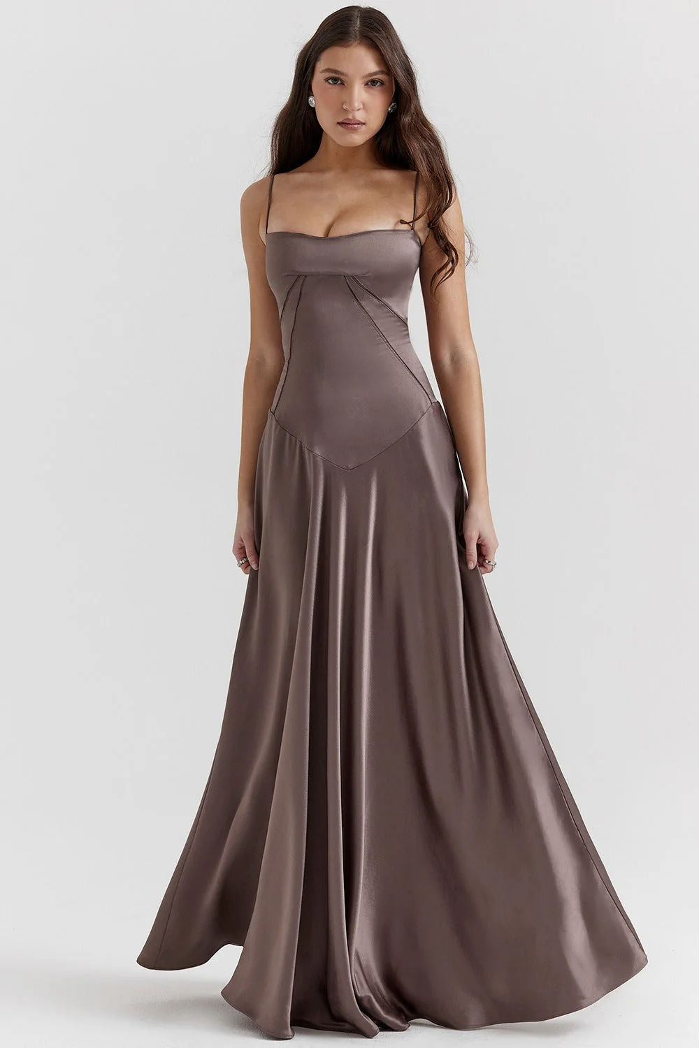 Elegant Cami Backless Maxi Party Dress - Image 7