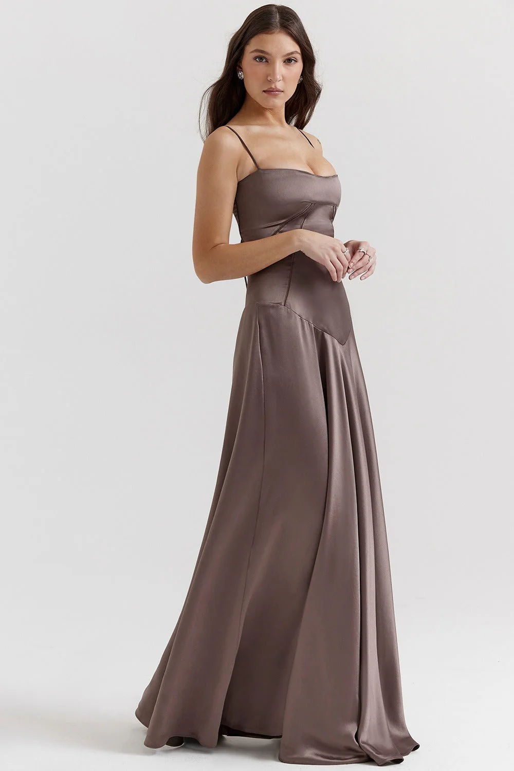 Elegant Cami Backless Maxi Party Dress - Image 8