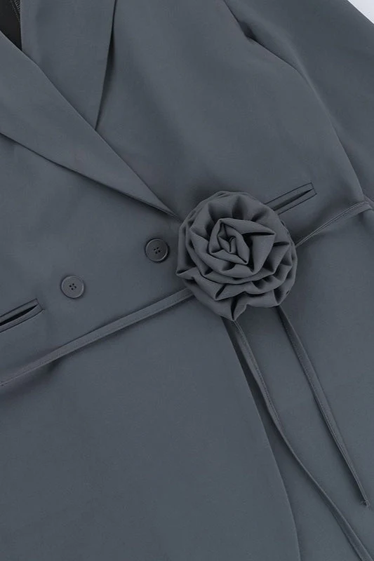 Elegant Floral Blazer - Image 9