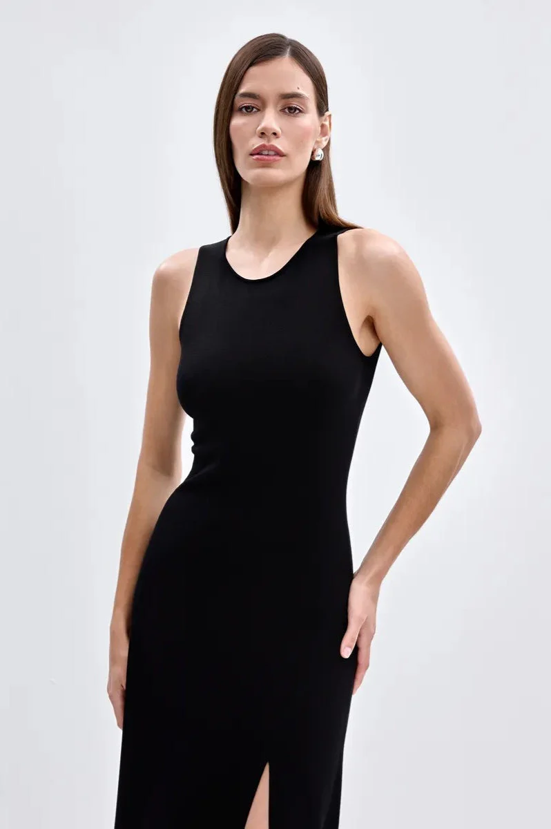 Elegant Knit Sleeveless Sweater Dress - Image 22