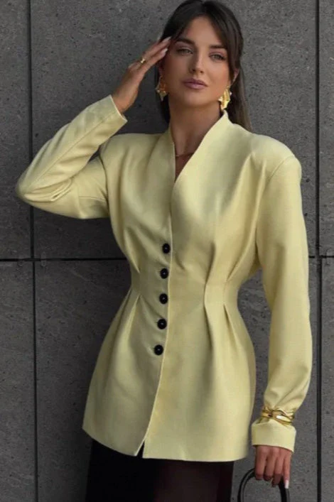 Elegant Long Sleeve Blazer - Image 7
