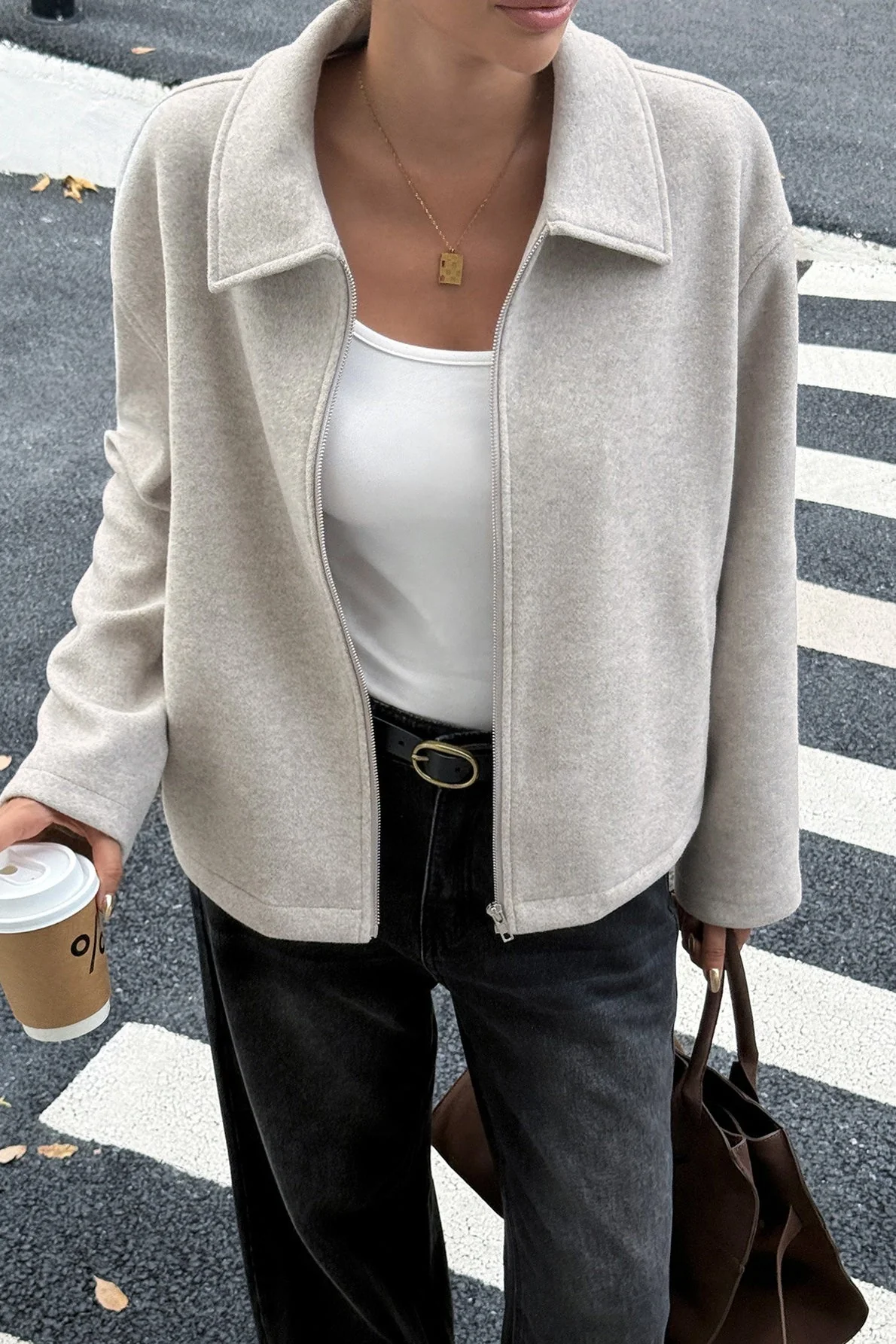 Elegant Long Sleeve Versatile Jacket - Image 2