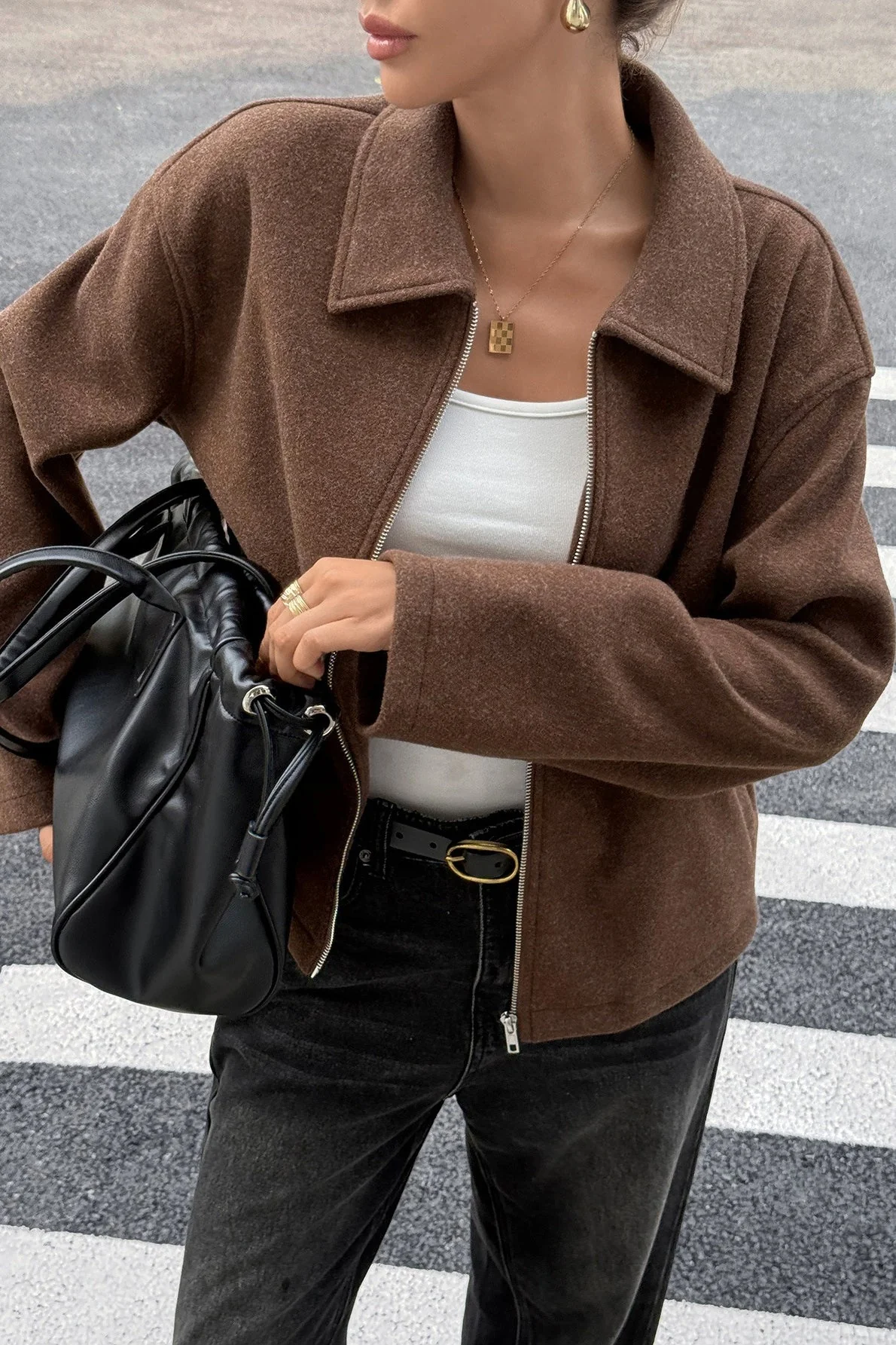 Elegant Long Sleeve Versatile Jacket - Image 7