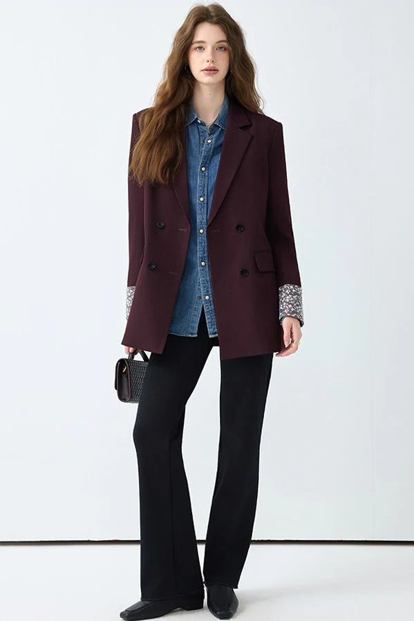 Elegant Mid-Length Office Blazer - Image 12