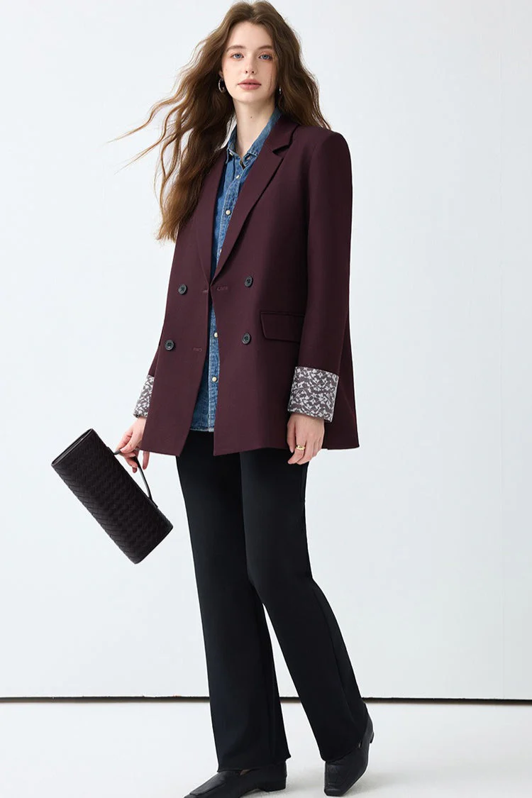 Elegant Mid-Length Office Blazer - Image 4