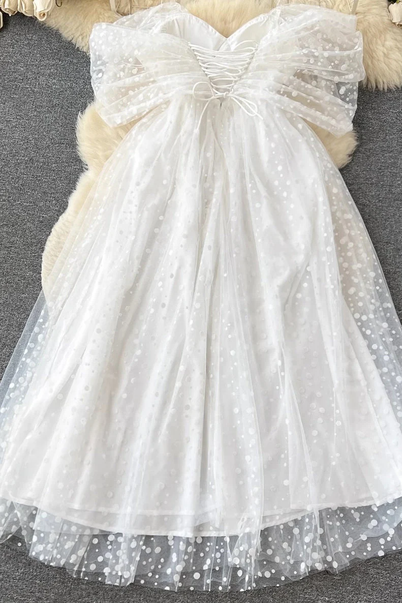 Elegant V-Neck Raglan Sleeve Midi Party Dress - Image 4
