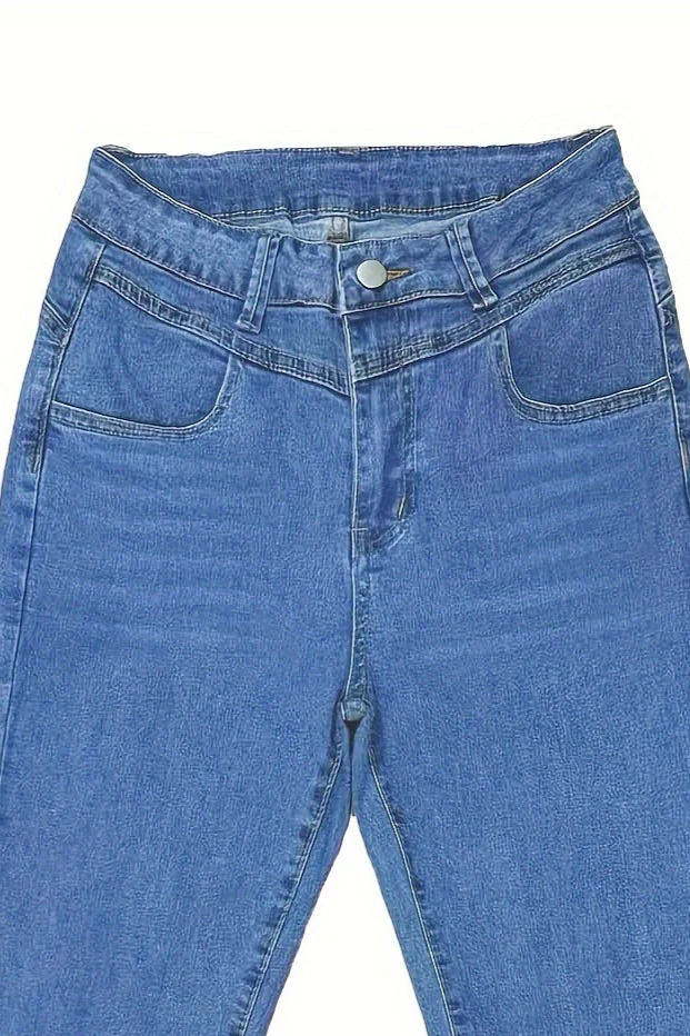 Fashion Slim Ankle Fit Jeans - Image 5