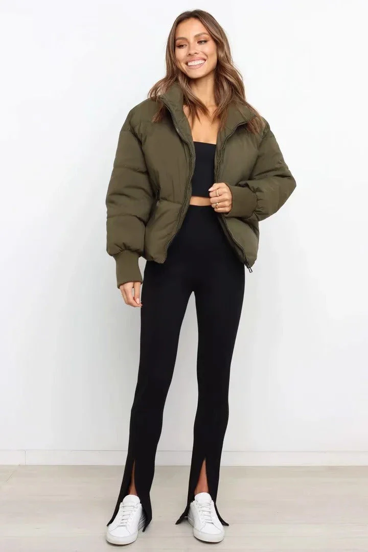 Flowy Insulated Puffer Jacket - Image 11