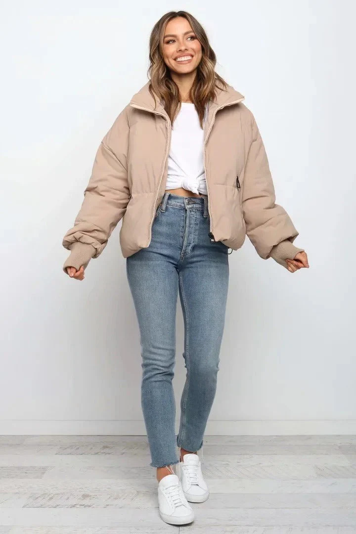 Flowy Insulated Puffer Jacket - Image 3