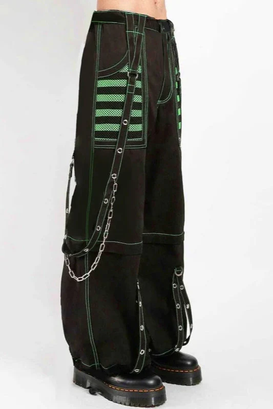 Gothic Wide Leg Cargo Jeans - Image 8