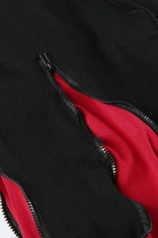 Harajuku Patchwork Wide Fit Jeans - Image 14