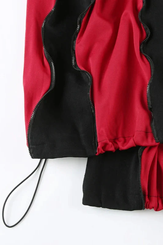 Harajuku Patchwork Wide Fit Jeans - Image 6