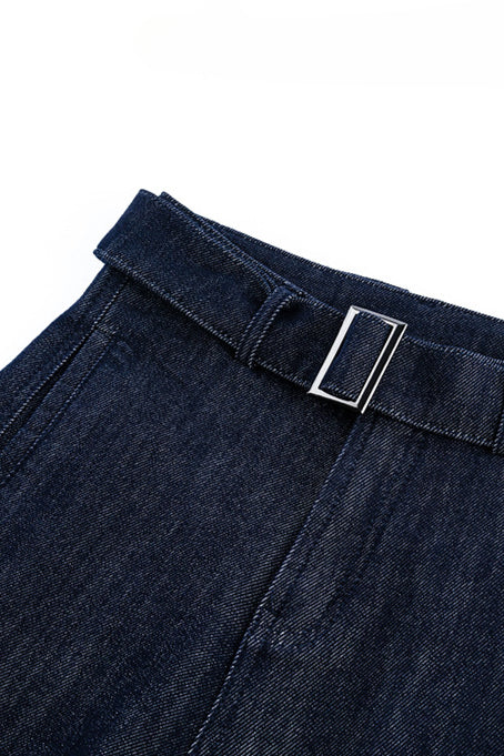 High Waist Loose Straight Leg Jeans - Image 10