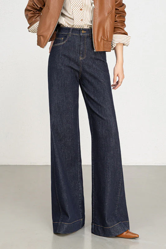 High Waist Loose Wide Leg Jeans - Image 2