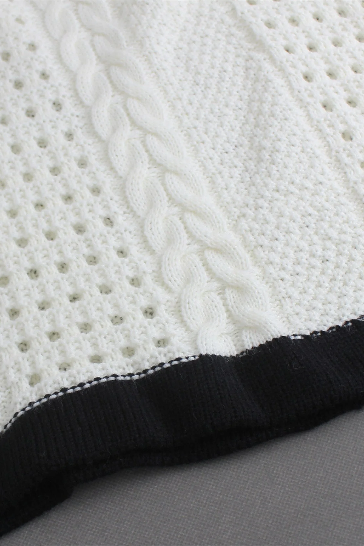 Knit Spaghetti Strap Split Sweater Dress - Image 6