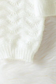 Lace Detail Long Sleeve Cardigan - Image 4