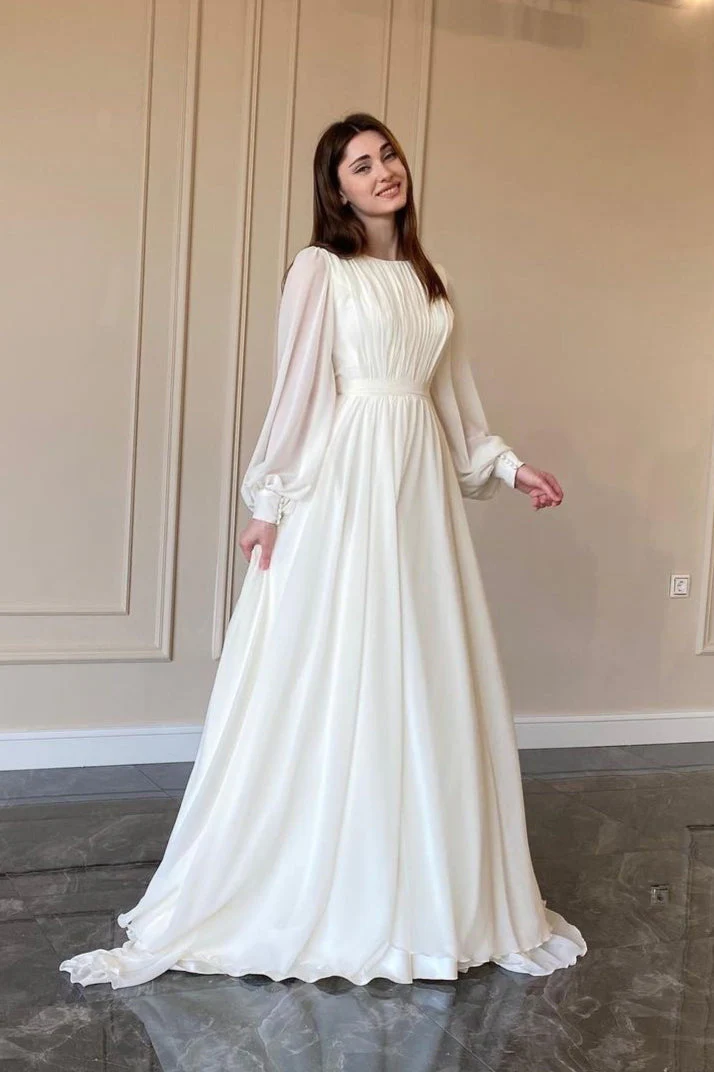 Lantern Sleeve Pearl Sheer Maxi Dress - Image 4