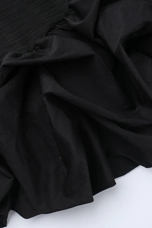 Layered Strapless Ball Party Dress - Image 11