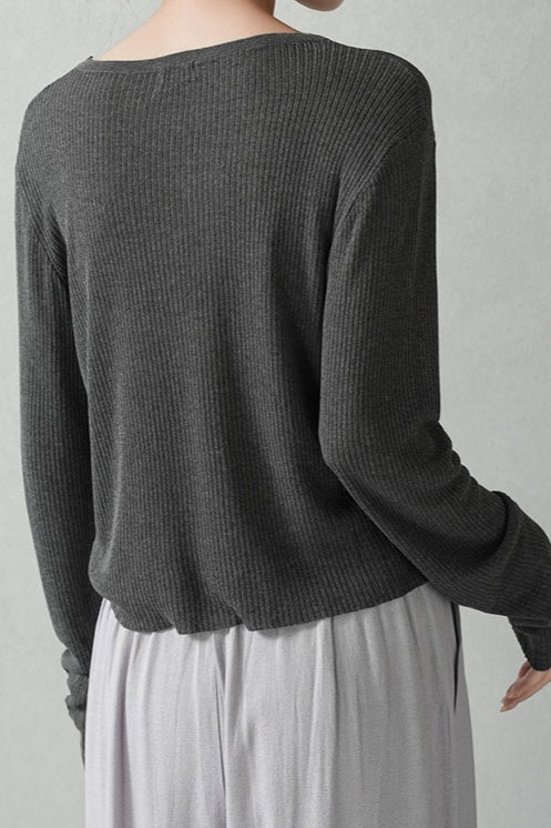 Lightweight Knit Cardigan - Image 4