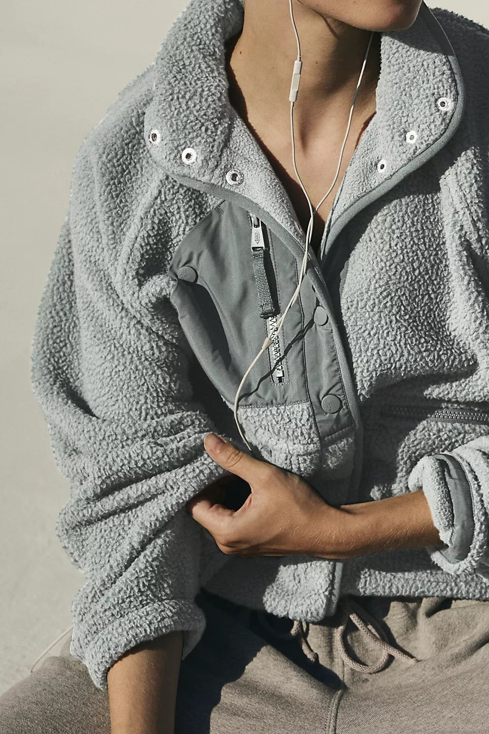 Lightweight Sherpa Casual Jacket - Image 17