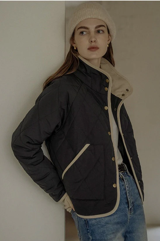 Lightweight Slim Quilted Puffer Jacket - Image 2