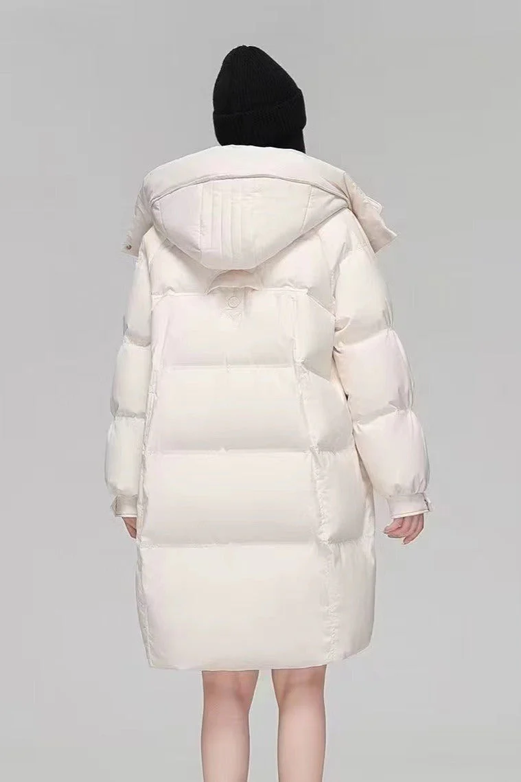 Long Oversize Insulated Puffer Jacket - Image 2