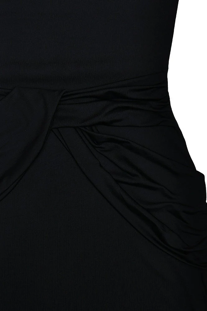 Long Sleeve Crew Neck Maxi Dress - Image 10