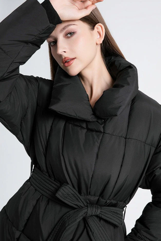 Longline Design Puffer Jacket - Image 10