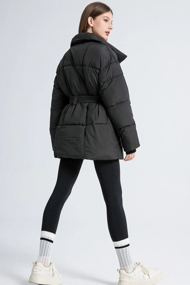 Longline Design Puffer Jacket - Image 14