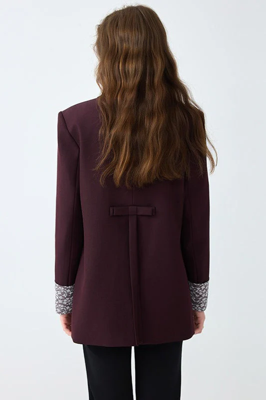Loose Fit Long Sleeve Blazer - Image 4