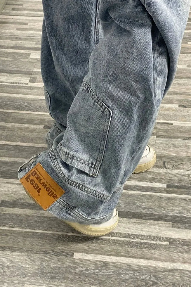 Loose Fit Reverse Pocket Jeans - Image 7