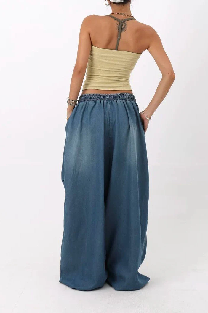 Loose Fit Wide Leg Street Jeans - Image 10