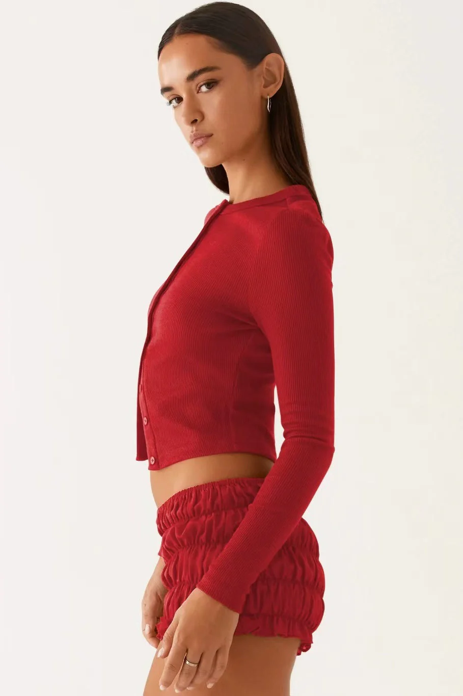 Minimalist Button Cardigan - Image 18