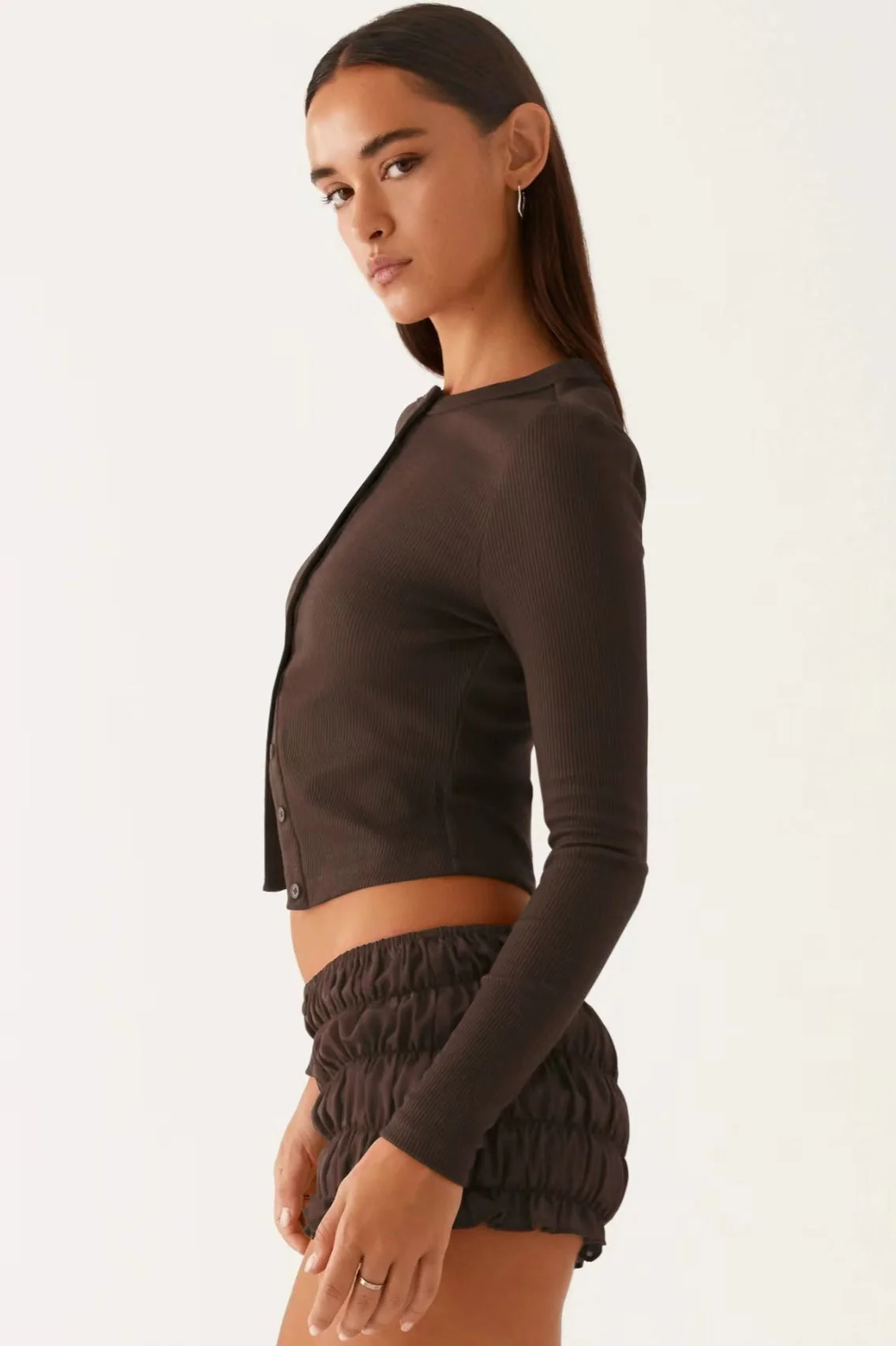 Minimalist Button Cardigan - Image 7