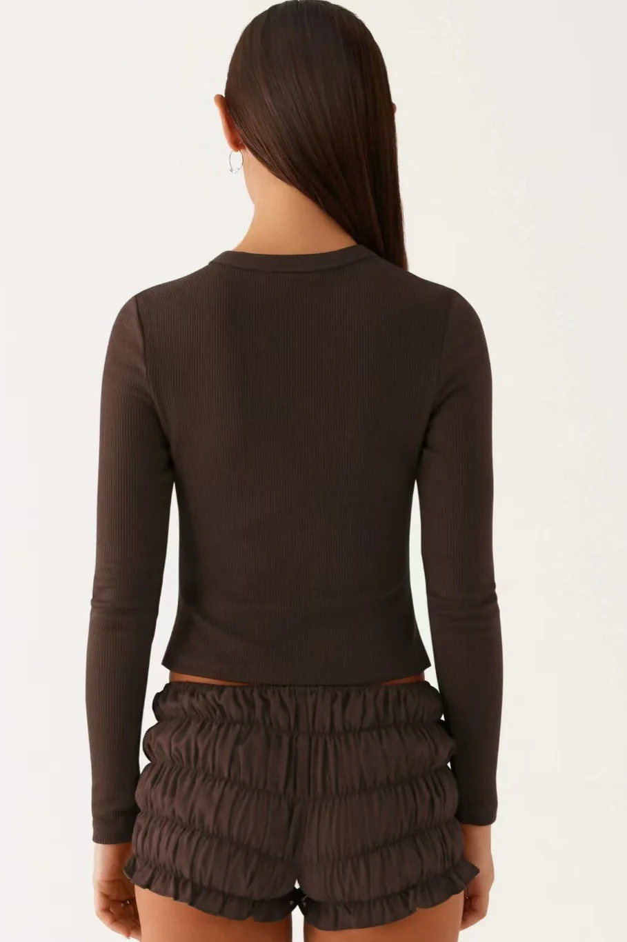 Minimalist Button Cardigan - Image 9