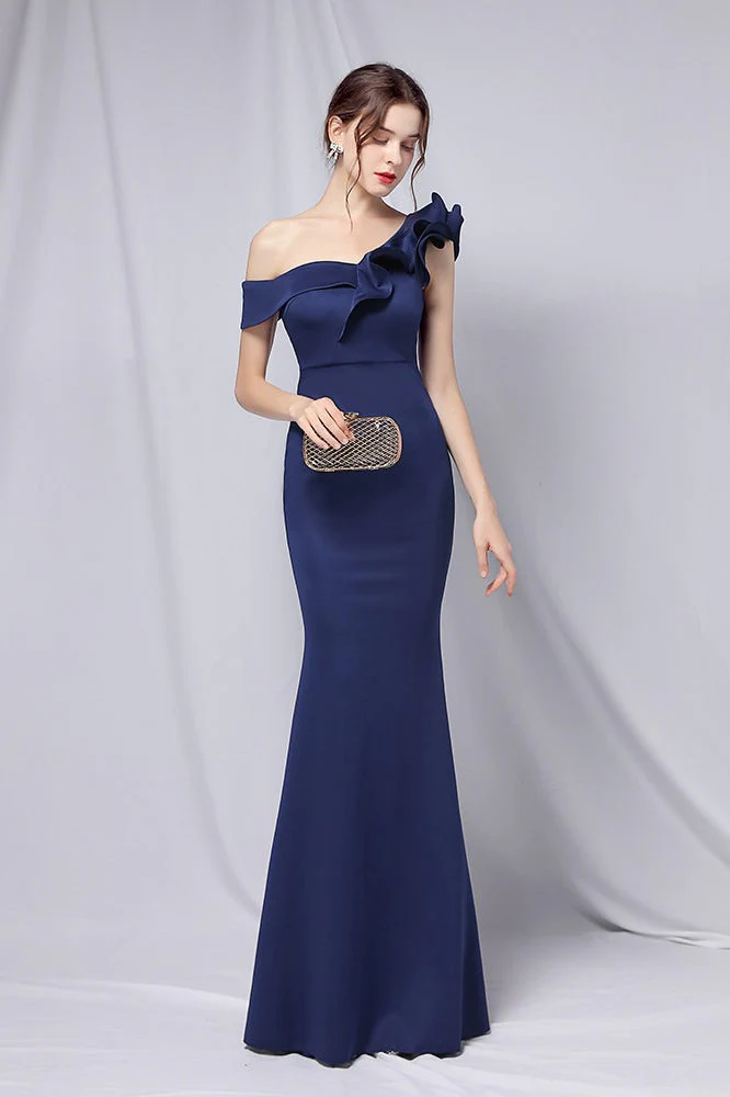 Off Shoulder Mermaid Maxi Party Dress - Image 11