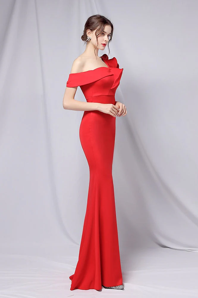 Off Shoulder Mermaid Maxi Party Dress - Image 15