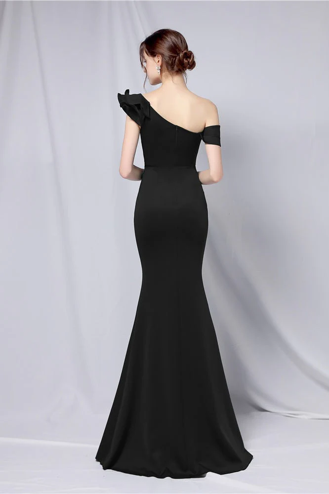 Off Shoulder Mermaid Maxi Party Dress - Image 3