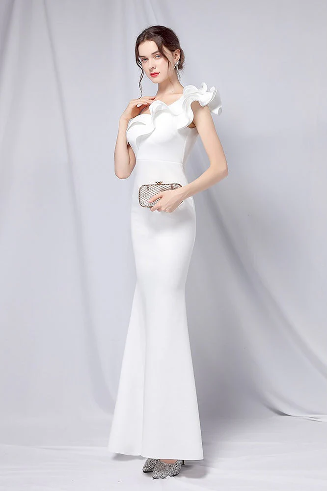 Off Shoulder Mermaid Maxi Party Dress - Image 5