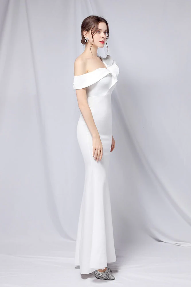 Off Shoulder Mermaid Maxi Party Dress - Image 6