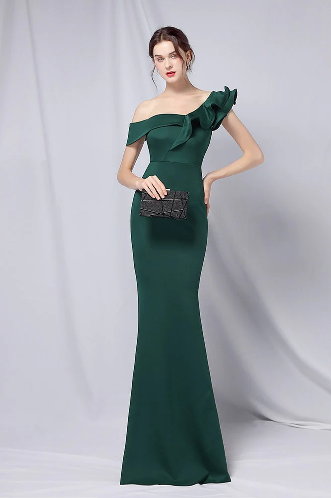 Off Shoulder Mermaid Maxi Party Dress - Image 8