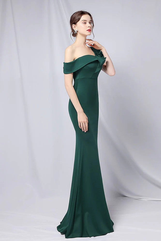 Off Shoulder Mermaid Maxi Party Dress - Image 9